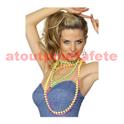 Lot de 4 collier fluo (coloris panachés)