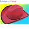 Chapeau Cow boy Enfant Bordé (feutre)