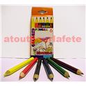 Sachet de 6 crayons de couleur pinata