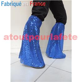 Jambière Disco pattes d'éléphant à paillettes