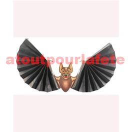 Chauve-souris a suspendre ( Alvéolée) 23X61cm Chauve-souris a suspendre ( Alvéolée) 23X61cm