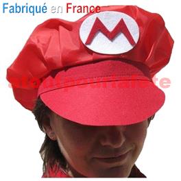 Casquette Mario (Tissu) Casquette Mario (Tissu)