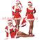 Costume de Mère Noël Velours 1er Prix (F)
