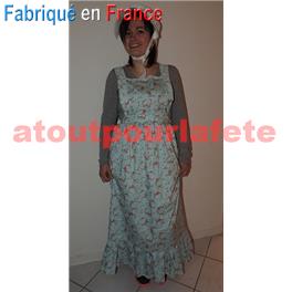 Tablier-Robe Petite Maison dans la prairie,Laura Ingall's, Adulte Tablier-Robe Petite Maison dans la prairie,Laura Ingall's, Adulte