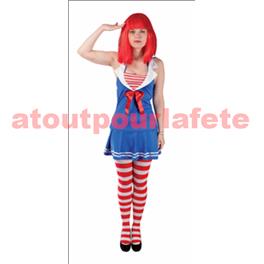 Déguisement de Femme Marin Sexy (T.U) Déguisement de Femme Marin Sexy (T.U)