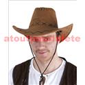 Chapeau de Cowboy (Imitation nubuck)