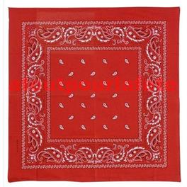 Bandana rouge 55 x 55cm