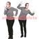 Tee Shirt "Mime Marceau" rayé blanc-noir
