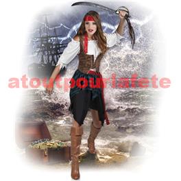 Déguisement de Femme Pirate des Caraibes Déguisement de Femme Pirate des Caraibes