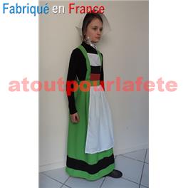 Tablier-Robe Bécassine enfant 