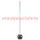 Lot de 12 Colliers Boule disco à facettes 4cms