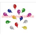 Confettis de table Ballon - multicolore - 1,4 cm - sachet de 10 gr -