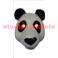 Masque de Panda en plastique (enfant) 