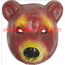 Masque d' Ours en plastique (enfant) Masque d' Ours en plastique (enfant)