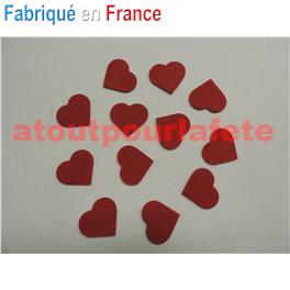 Sachet de 12 motifs Coeur en feutre, Décoration, St Valentin, Sachet de 12 motifs Coeur en feutre, Décoration, St Valentin,