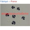 Sachet de 12 motifs Ancre de Marine en feutre Décoration Mer, Bretagne
