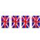 Guirlande Union Jack - U.K 5m 