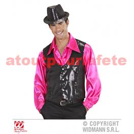 Gilet à paillettes pour homme (T.U 48/52) Gilet à paillettes pour homme (T.U 48/52)