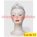 Lot de 12 Diadèmes de Princesse, Princesse Peach (Mario)