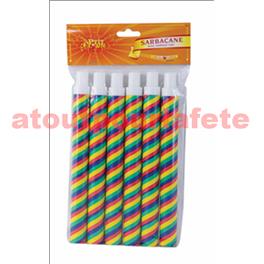 Sachet de 6 Sarbacanes avec embout NF. Sachet de 6 Sarbacanes avec embout NF.