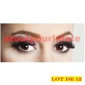 Lot de 12 paires de Faux Cils