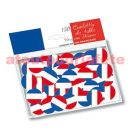 Confettis de Table "Drapeaux France"(blister de 150)
