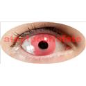 Lentilles de contact fantaisie - Oeil rose- la paire 