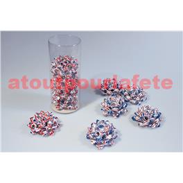 Tube de 5 Fleurs Drapeaux USA, Etat Unis d'Amérique, Tube de 5 Fleurs Drapeaux USA, Etat Unis d'Amérique,