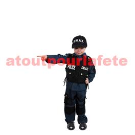 Déguisement de policier Swat (104-116-128-140) Déguisement de policier Swat (104-116-128-140)
