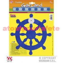 "GUIRLANDES GOUVERNAILS"" 3 m - ignifuge "GUIRLANDES GOUVERNAILS"" 3 m - ignifuge