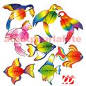 ANIMAL TROPICAL NID D'ABEILLES" Set de 2
