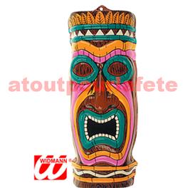 Décoration Tiki - Totem Tahitien  3D" h 50 cm