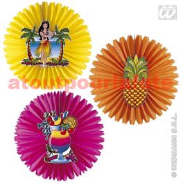 Décoration Rosace Aloha Ø55cm Décoration Rosace Aloha Ø55cm