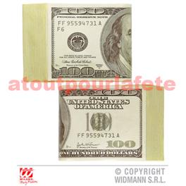 Fausse liasse de billets "Dollar"