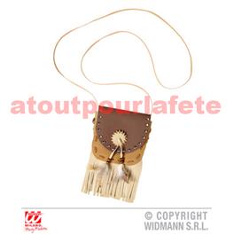 Sac bandouillière pour Indienne aspect daim Sac bandouillière pour Indienne aspect daim