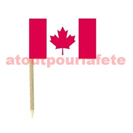 blister de 50 Mini drapeaux Canada - F1 3 x 5cm blister de 50 Mini drapeaux Canada - F1 3 x 5cm