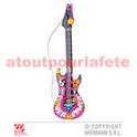 Guitare Hippie gonflable 105cm - (accessoire gonflable)