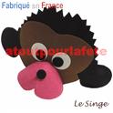 Chapeau - bandeau-coiffe de Singe 