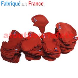Lot de 100 Bonnets Phrygien, chapeau révolutionnaire (feutrine)