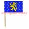 blister de 50 Mini drapeaux Franche Comté 3 x 5cm