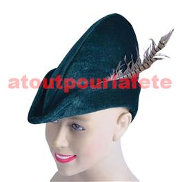 Chapeau-coiffe Robin des bois (Tissu)