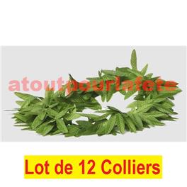 Lot de 12 Colliers, Couronne d'Elfe, deKorrigan, marijuana, Cannabis 