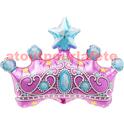 Ballon "Couronne de Princesse" Mylar Aluminium Imprimé / 36cm 