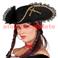 Chapeau Tricorne, Bicorne Angélique, Marquise, Pirate