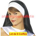 Lot à prix pro Lot de 6 Chapeaux, coiffe, Bonne soeur,Nonne, Religieuse 