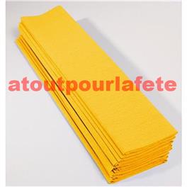 2 feuilles de Papier Crépon (2.00 X 0.50m) 1 Jaune - 1 Verte