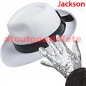 Set Mickael Jackson (chapeau + Gant)