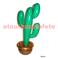 Decoration Cactus gonflable 90cm