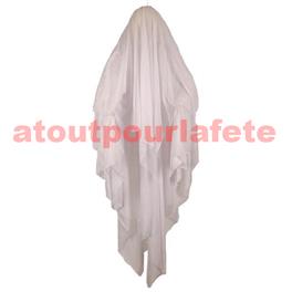 Decoration Fantôme yeux lumineux et sonore  pend. 160cm 