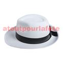 Chapeau Borsalino blanc, Gangster, Prohibition, Mafia, Jackson